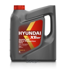 HYUNDAI XTEER (G800) GASOLINE ULTRA PROTECTION 5W30 SP Масло моторное синт. (пластик Корея) (4L)