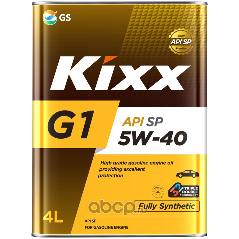 Масло моторн. KIXX G1 SP 5W-40 (метал.) 4л